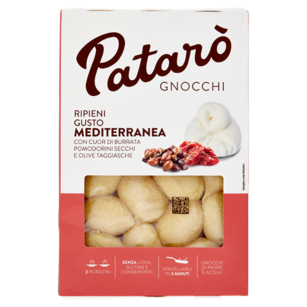 Patarò Gnocchi Ripieni Gusto Mediterranea 400 g