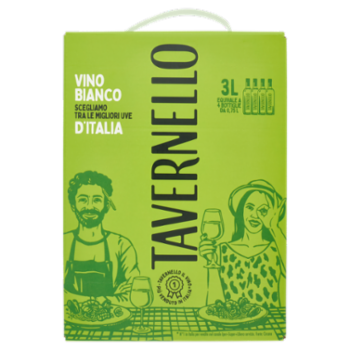 Tavernello Vino Bianco D'Italia 3 L