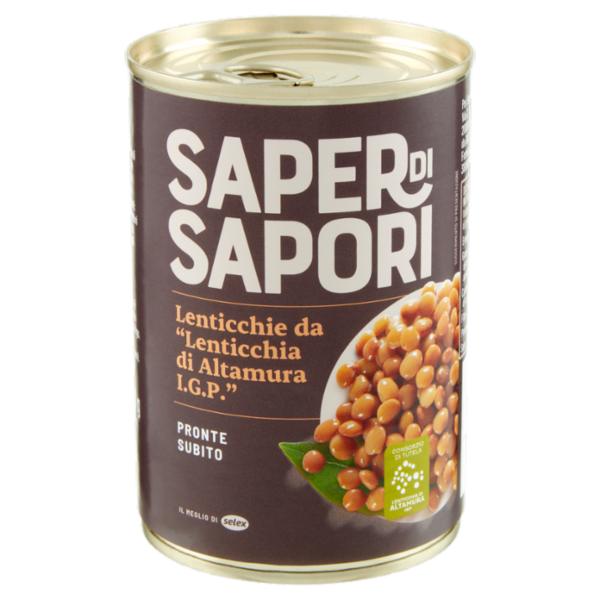 Selex Saper di Sapori Lenticchie Lessate da 