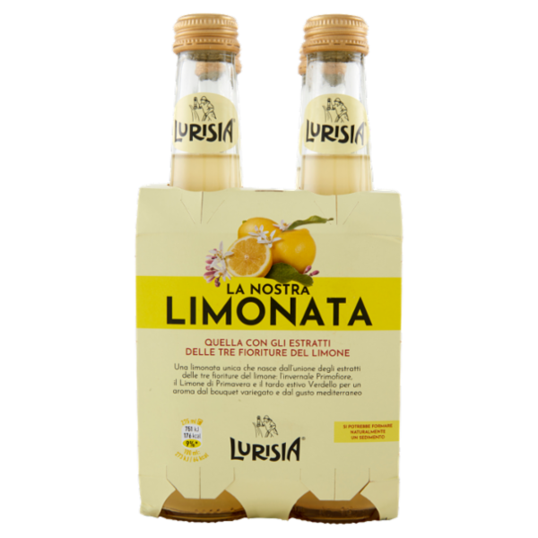 Lurisia la Nostra Limonata confezione 4 x 275 ml