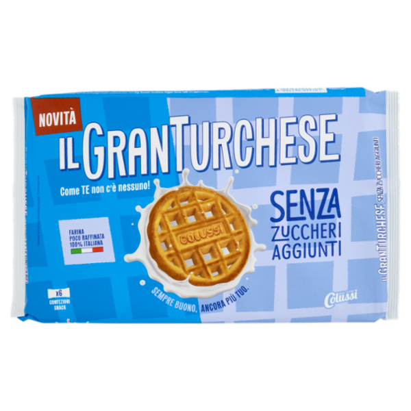 Colussi il GranTurchese Senza Zuccheri Aggiunti 340 g