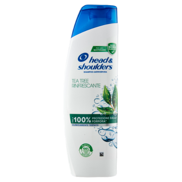 Head & Shoulders Shampoo Antiforfora Tea Tree Rinfrescante 225 ml