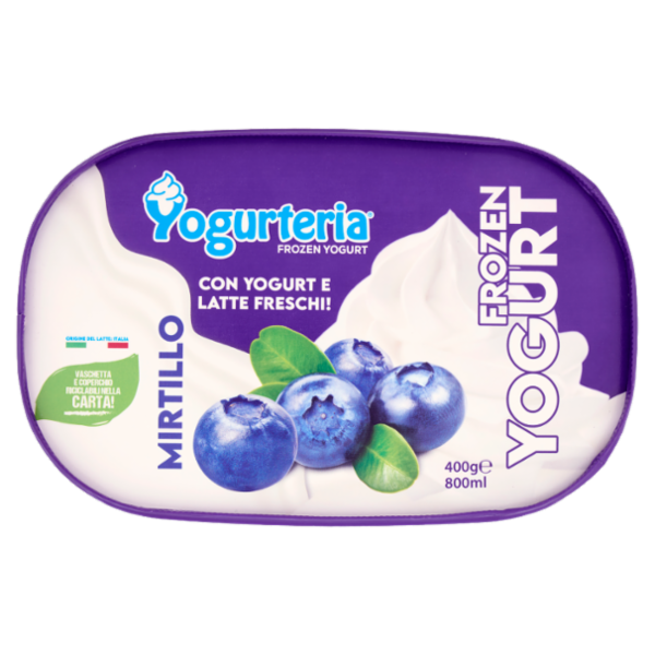 Yogurteria Frozen Yogurt Mirtillo 400 g