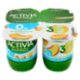 ACTIVIA Yogurt con Probiotico Bifidus, 0% Grassi, gusto Pesca, 4x125g