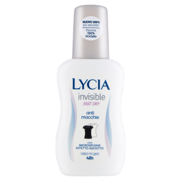 Lycia invisible Fast Dry vapo no gas 48h 75 ml