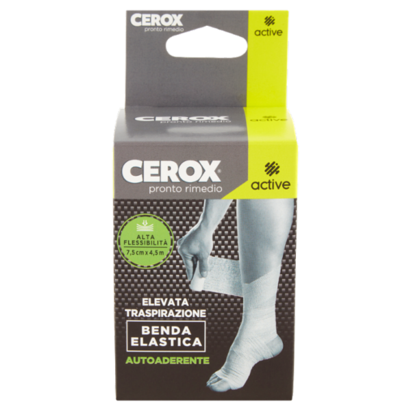 Cerox active Benda Elastica Autoaderente 7,5 cm x 4,5 m