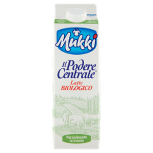 Mukki Il Podere Centrale Latte Biologico Parzialmente Scremato 1 Litro