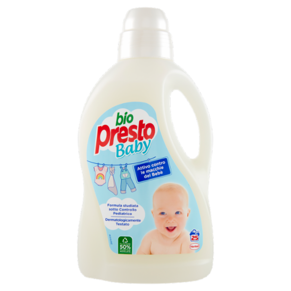 BIO PRESTO Liquido Baby 25 Lavaggi 1.500 ml