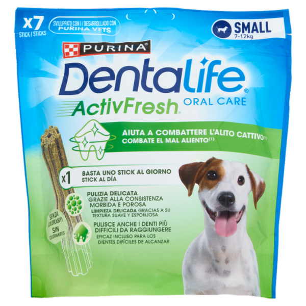 PURINA DENTALIFE ActivFresh Small Busta 7 Sticks 115 g