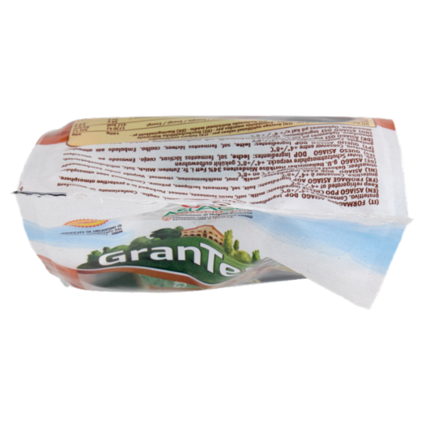 Granterre Snack di Asiago DOP Stagionato Oltre 3 Mesi 5 x 20 g