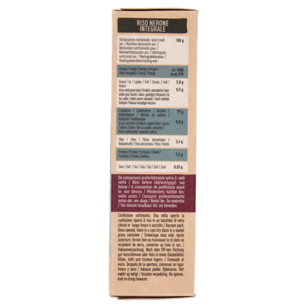 alce nero Riso Nerone Integrale 500 g