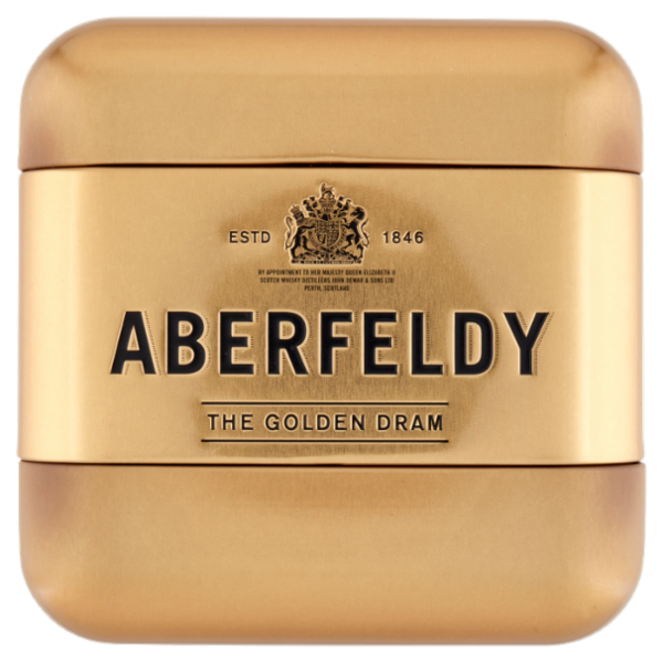Aberfeldy Gold 12 Years gift pack 700 ml