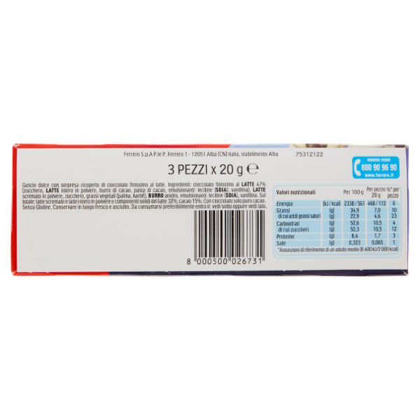 Kinder Sorpresa Star Wars 3 x 20 g