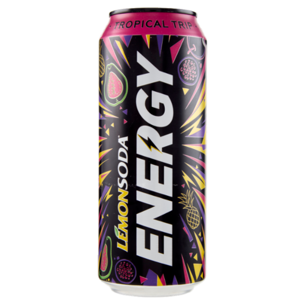 Lemonsoda Energy Tropical Trip 50 cl