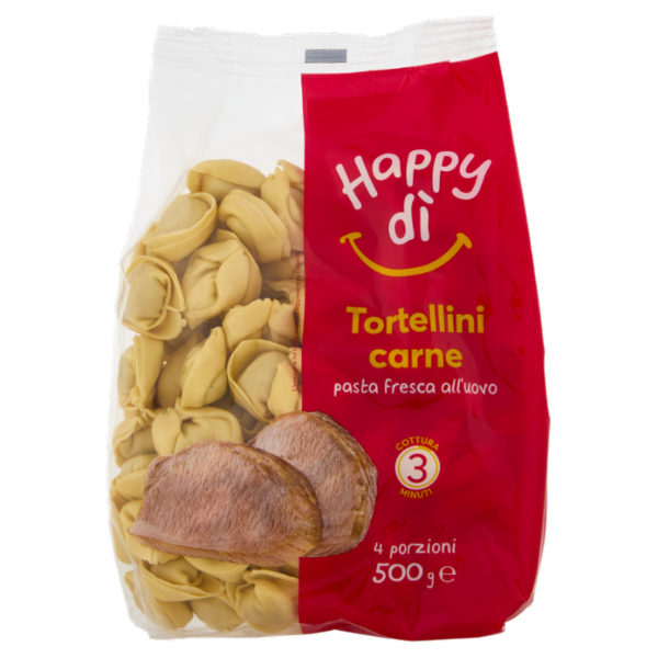 Happy dì Tortellini alla Carne 500 g
