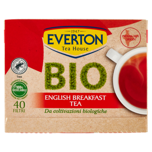 Everton Bio tea English Breakfast Tea 40 x 1,5 g