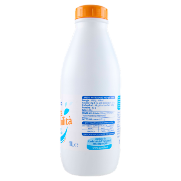 candia Alta Digeribilità Senza lattosio 1,0% Grassi 1 L