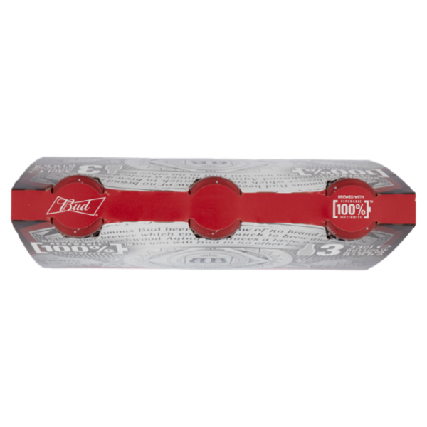 BUD Birra lager americana bottiglia 3x33cl