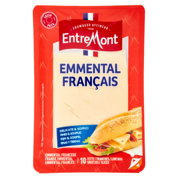 EntreMont Emmental Francese 10 Fette 150 g