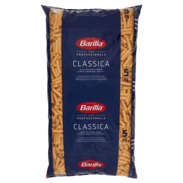 Barilla for Professionals Sedani Rigati n°94 Pasta Classica Corta Catering Foodservice 5 kg