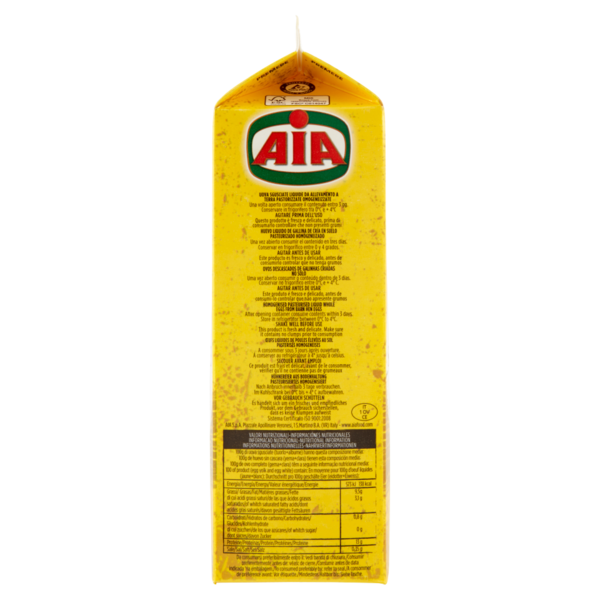 Aia Uova Sgusciate Pastorizzate Omogeneizzate 1 Kg