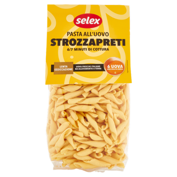 Selex Pasta all'Uovo Strozzapreti 250 g