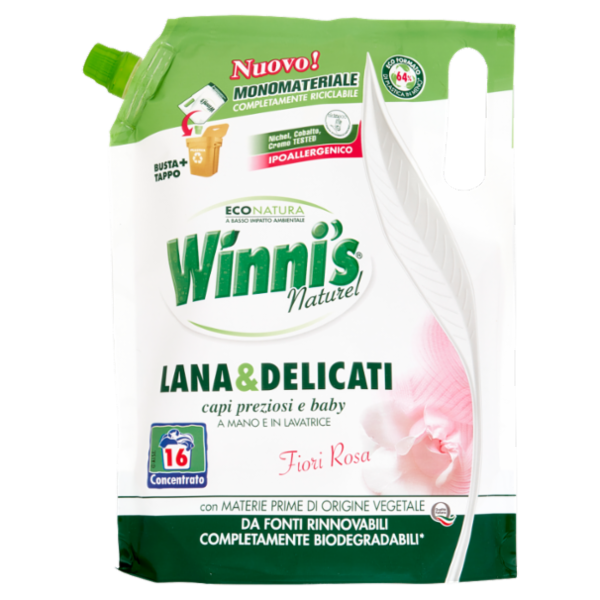 Winni's Naturel Lana & Delicati Fiori Rosa 800 ml