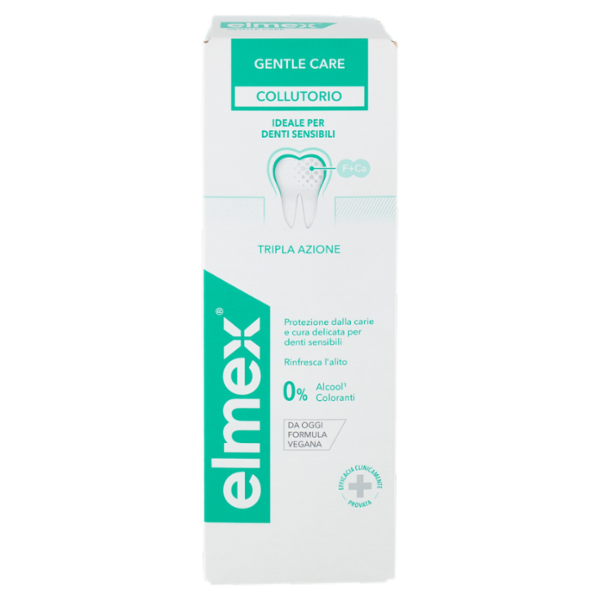 elmex collutorio Gentle Care denti sensibili 400 ml