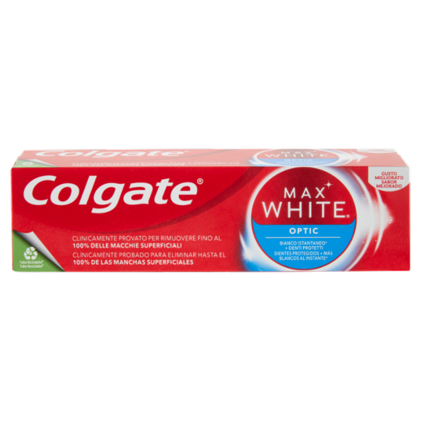 Colgate dentifricio sbiancante istantaneo Max White Optic 75 ml