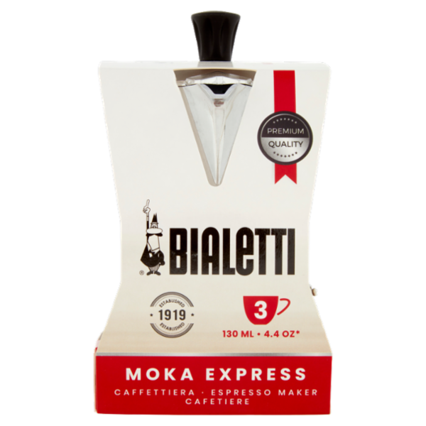 Bialetti Moka Express Caffettiera 3 Tazze