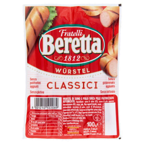 Fratelli Beretta Würstel Classici 100 g