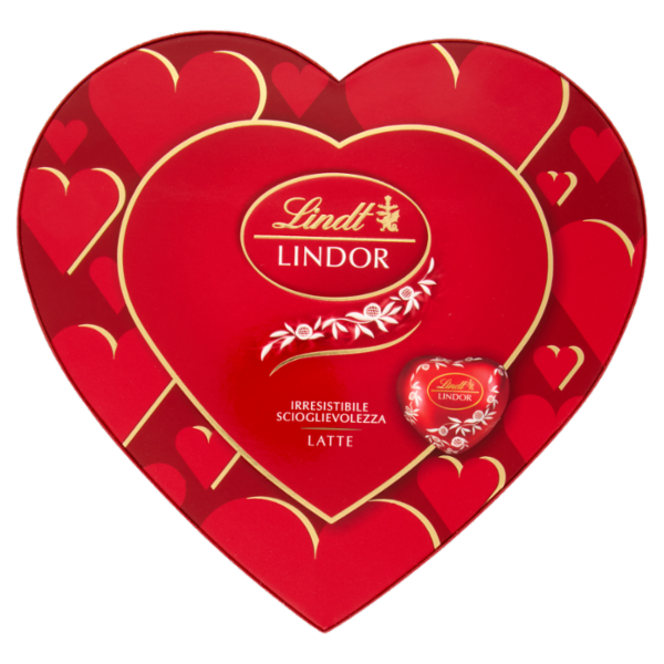 Lindt Lindor scatola cuore latte 96 g