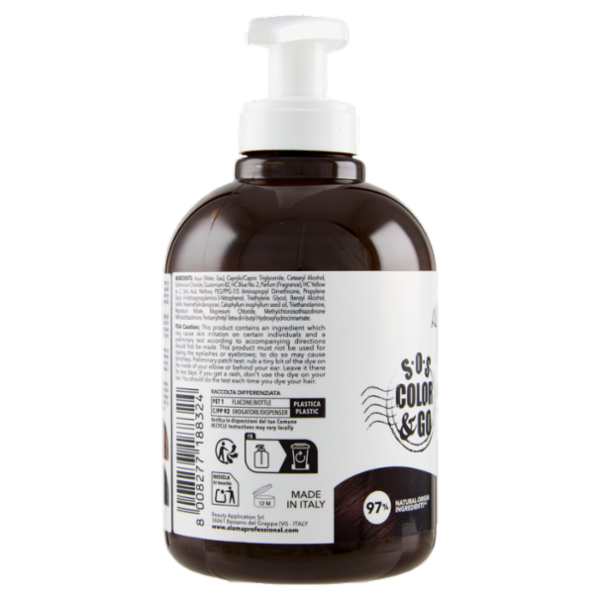 Alama Professional S.O.S. Color & Go Maschera nutriente e colorante Cioccolato 300 ml