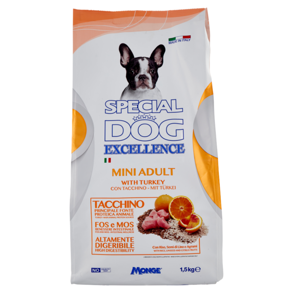 Special Dog Excellence Mini Adult con Tacchino 1,5 kg