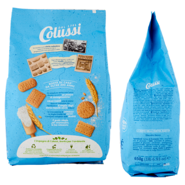 Colussi Mini Biscotti Gran Varié 650 g