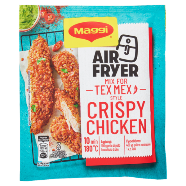 MAGGI Crispy Mix Tex Mex Style Panatura Pollo per Friggitrice ad Aria 66g