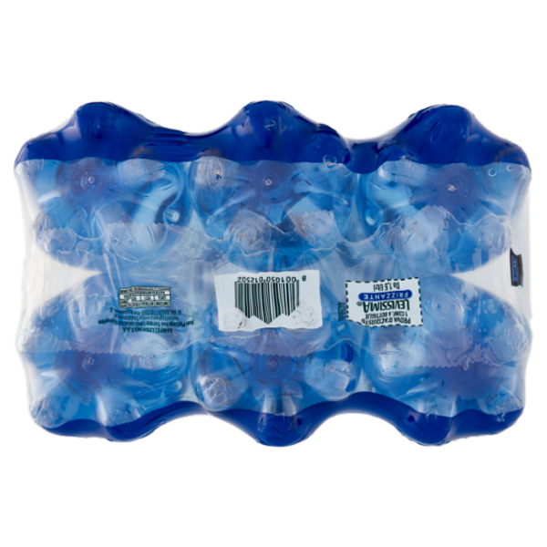 LEVISSIMA, Acqua Frizzante R-PET 25% 6 x 1,5 L