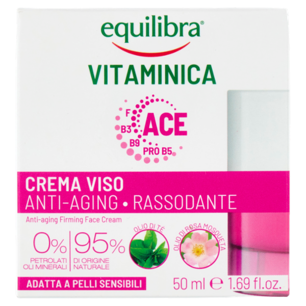 equilibra Vitaminica ACE Crema Viso Anti-Aging - Rassodante 50 ml