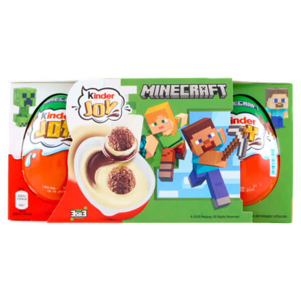 Kinder Joy Minecraft 3 x 20 g