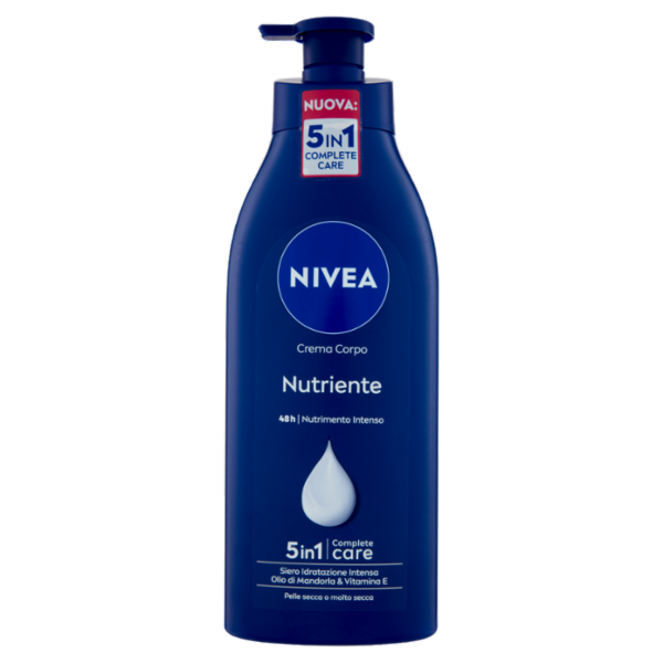 Nivea Crema Corpo Nutriente Pelle secca o molto secca 500 ml