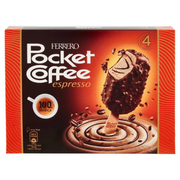 Ferrero Pocket Coffee espresso 4 x 41 g