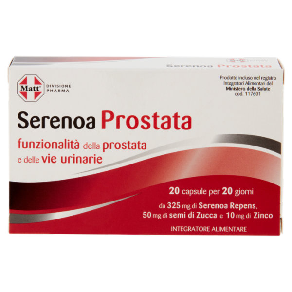 Matt Divisione Pharma Serenoa Prostata 20 capsule 14,6 g
