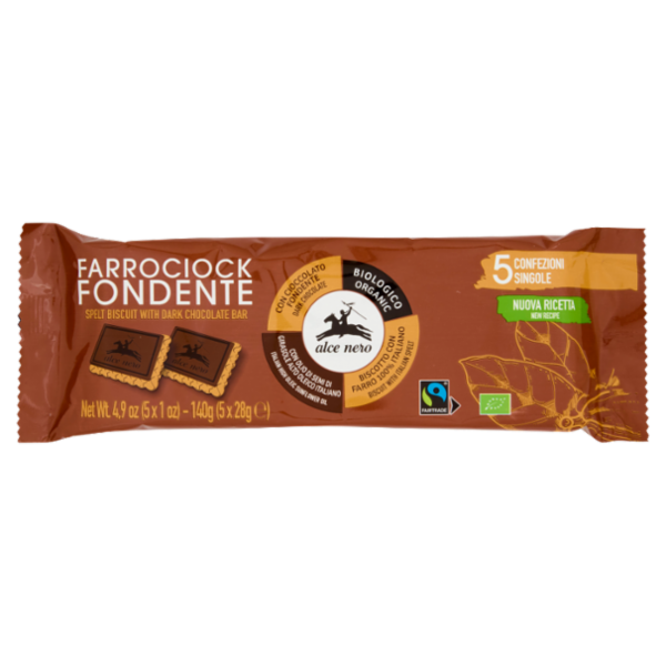 alce nero Farrociock Fondente 5 x 28 g