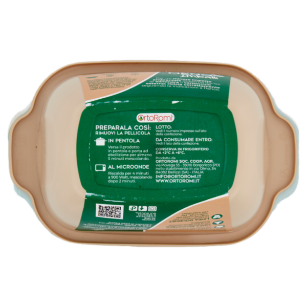 OrtoRomi Linea Tradizione Minestrone di Verdure 620 g