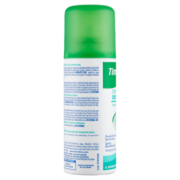 Timodore Spray Deodorante Azione Rinfrescante 150 ml