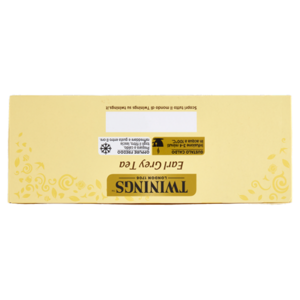 Twinings Earl Grey Tè Nero al sapore di Bergamotto 100 filtri The 200 g