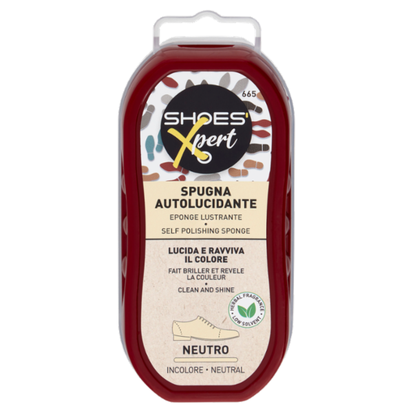 Shoes'Xpert Spugna Autolucidante Neutro 3 ml