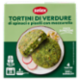 Selex Tortini di Verdure di Spinaci e Piselli con Mozzarella Surgelati 4x50 g