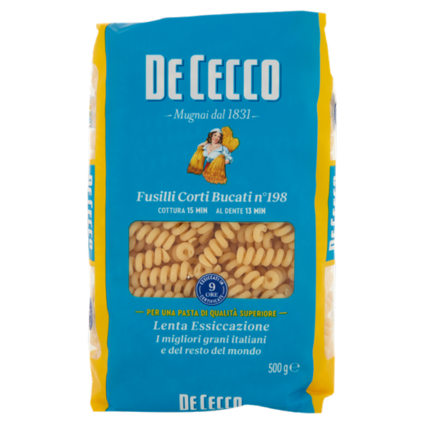 De Cecco Fusilli Corti Bucati n°198 500 g