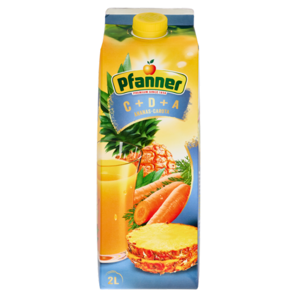 Pfanner C+D+A Ananas-Carota 2 L